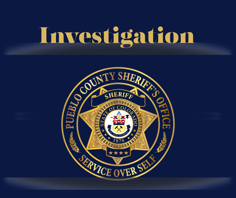 Graphic announcing an investigation
